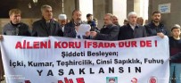 Bitlis'te 'Aileni Koru, Ifsada Dur De' Basin Açiklamasi Yapildi