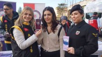 Edirne'de 'Kadina Yönelik Siddetle Mücadele' Standi Yogun Ilgi Gördü