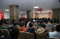 Erzincan'da KYK'da Kalan Üniversite Ögrencilerine Konferans