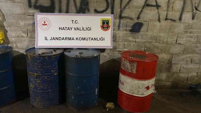 Hatay'da 2 Bin 500 Litre Kaçak Akaryakit Ele Geçirildi