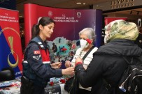 Jandarmadan Kadina Siddete Karsi Bilgilendirme Faaliyeti