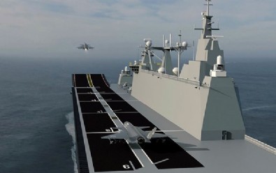 Türkiye’nin ilk savaş gemisi! Cumhurbaşkanı Yardımcısı Fuat Oktay tarih verdi: Geliyor