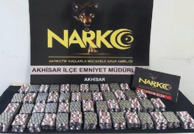 Aracında 5 bin 600 sentetik ecza hapla yakalandı