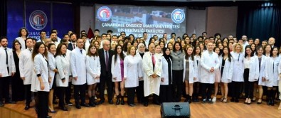ÇOMÜ Dis Hekimligi Fakültesi Beyaz Önlük Giyme Töreni Gerçeklesti