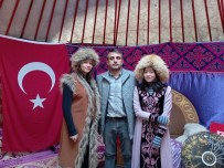 Lise Bahçesinde Kurulan Otag Çadirinda Orta Asya Türk Kültürü Tanitildi
