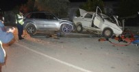 Antalya'da cip ile otomobil çarpıştı: 2 ölü, 3 yaralı