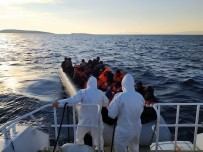 Ayvalik'ta 41 Kaçak Göçmen Yakalandi