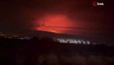 Hawaii'deki Mauna Loa Yanardağı'nda patlama...