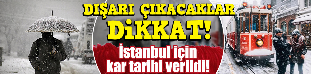İstanbul için kar tarihi verildi: İlk ciddi kış provası yapılacak