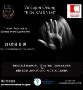 Kadina Yönelik Siddetle Mücadeleye Dikkat Çekecek Etkinlik