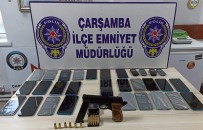 Çarsamba'da 31 Kaçak Telefon Ele Geçirildi