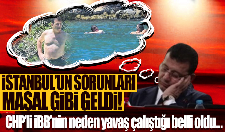 İBB bütçe görüşmelerinde Ekrem İmamoğlu'nun uykulu hali