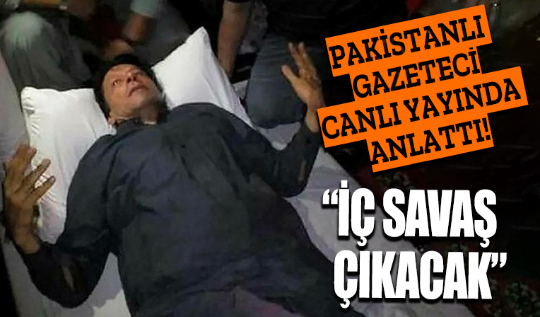 İmran Han'a suikast girişimi sonrası Pakistanlı gazeteci canlı yayında anlattı: Şahbaz Şerif'in sözleri bir hiç! İç savaş çıkacak
