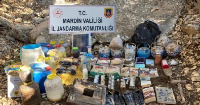 Mardin'de PKK operasyonu: 10 kilo patlayıcı ele geçirildi