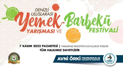 Pamukkale'nin Etekleri Barbekü Festivaline Sahne Olacak