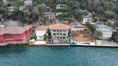 Abramoviç'in Beykoz'da Kiraladigi Yali Havadan Görüntülendi
