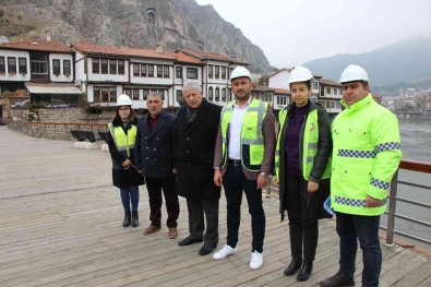 Amasya Belediyesi Tarihi Hatuniye Mahallesi'nde Sokak Sagliklastirma Projesi Baslatti