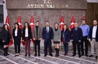 Aydinli Girisimciler, Vali Aksoy'a Ürünlerini Tanitti