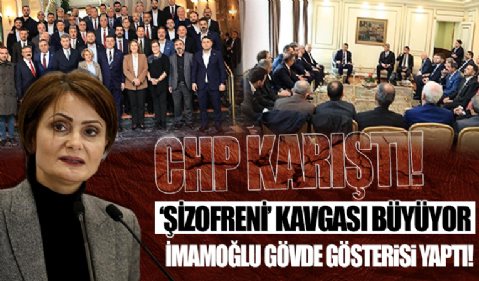 CHP İstanbul İlçe Başkanları Canan Kaftancıoğlu'nun İmamoğlu hakkında sözleri sonrası tarafını seçti