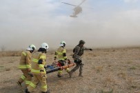 MSB'den Helikopterli Yangin Söndürme Tatbikati