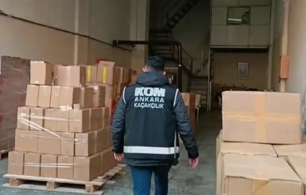 Ankara’da 7 ton etil alkol ele geçirildi