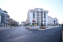 450 Ton Asfalt Kullanildi, Iki Sokagin Çehresi Degisti