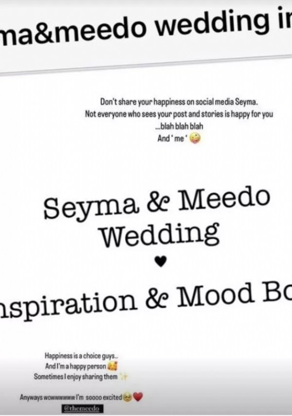 Şeyma Subaşı düğün davetiyesini paylaştı