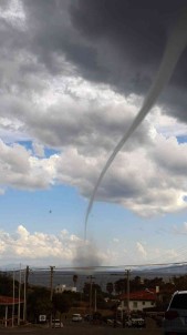 Datça'da Korkutan Dev Hortum