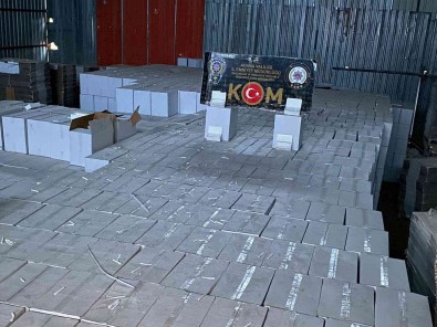 Adana'da 132 Milyon 250 Bin Adet Kaçak Makaron Ele Geçirildi