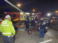 Otomobil Aydinlatma Diregine Çarpti Açiklamasi 1 Ölü