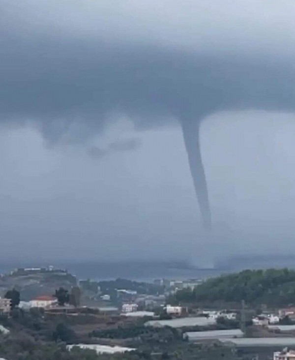 Korkutan görüntü: Bir anda ortaya çıktı