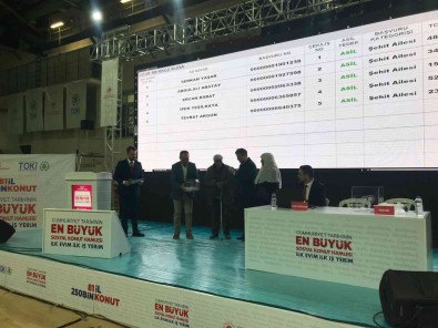 Igdir'da Sosyal Konutta Kura Heyecani Yasandi