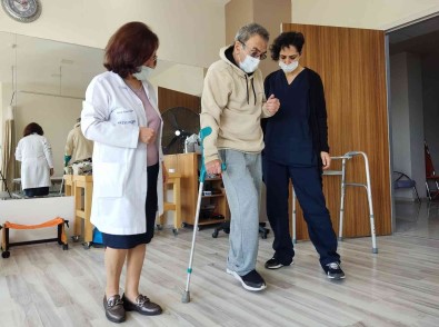 (ÖZEL) Emekli Asker Azmiyle Ayaga Kalkti