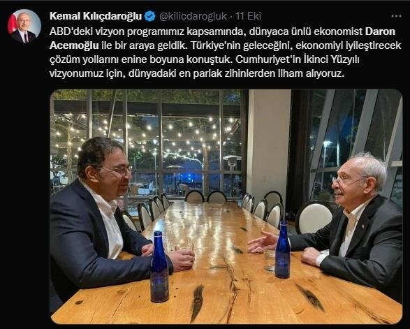 CHP'li Kemal Kılıçdaroğlu'nun 3 Aralık'taki vizyon belgesinden sömürge bekçileri çıktı! Bay Kemal'in yeni danışmanı ABD'li Jeremy Rifkin