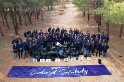 Enerjisa Enerji Gönüllüleri, Cumhuriyet Seferberligi Kapsaminda 5.5 Ton Atik Topladi