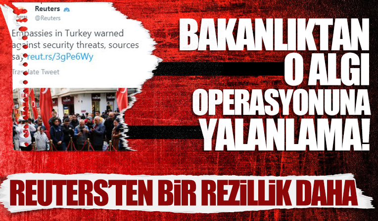 İçişleri Bakanlığı, yabancı büyükelçiliklere uyarı mesajı gönderilmediğini açıkladı