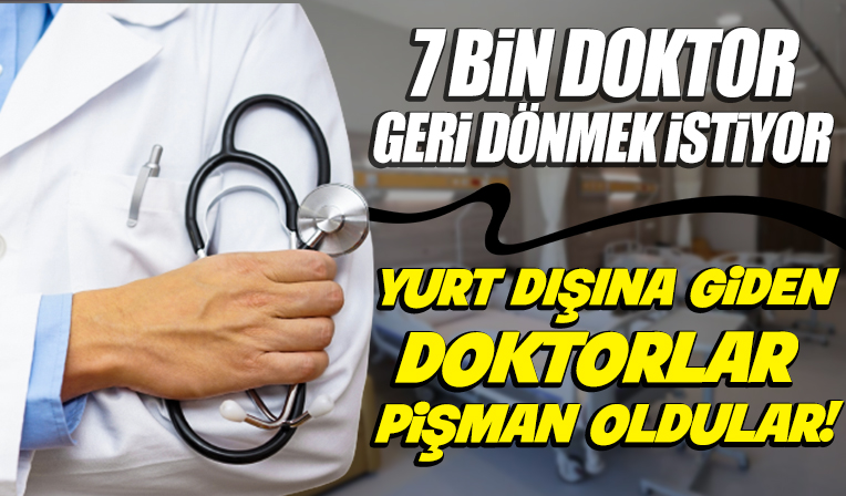 İçlerinde yurt dışına gidenler de var: İstifa eden 7 bin doktor kamuya dönmek istedi