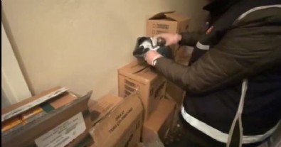İstanbul'da kaçak sigara operasyonu