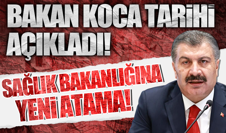 Sağlık Bakanlığına yeni personel alımı | Bakan Koca son dakika açıkladı: 42 bin 500 atama
