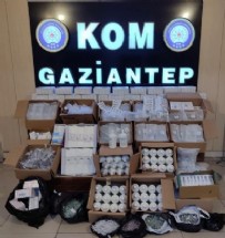 Gaziantep'te kaçak ilaç operasyonunda iki şüpheli yakalandı