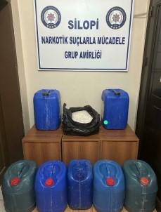 Silopi'de 220 Kilogram Metamfetamin Ele Geçirildi