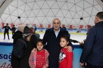 Çocuklarin Kis Eglencesi Ahmet Çalik Buz Pateni Pisti