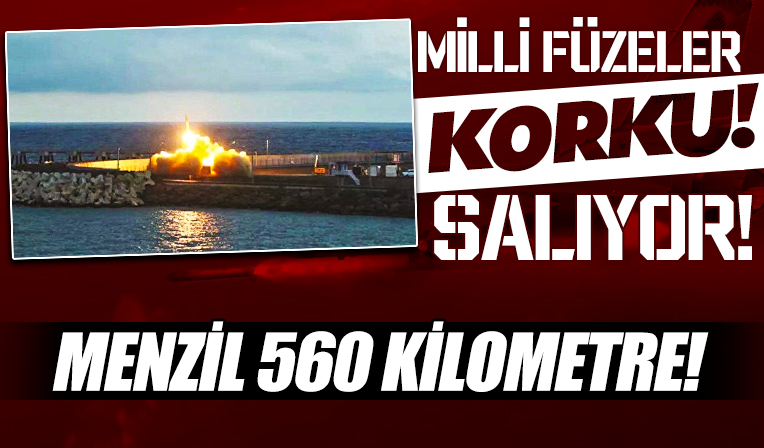 Milli füzeler korku salıyor