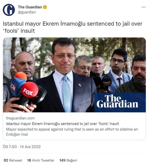 ABD ve Almanya'dan tepki çeken 'İmamoğlu' açıklaması...