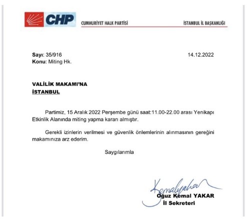 CHP'de Saraçhane kavgası! İmamoğlu partisini dikkate almadı, bildiğini okudu