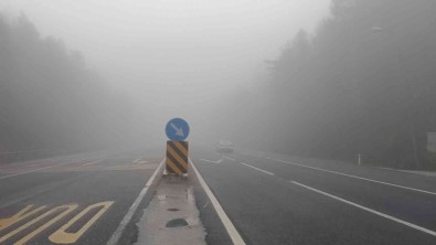 Bolu Dagi'nda Sis Sürücülere Zor Anlar Yasatti