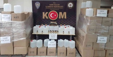 Izmir Polisinden Yilbasi Öncesi Sahte Alkol Operasyonu