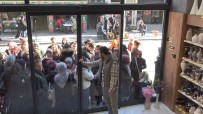 Magaza Açilisinda Izdiham Olustu, Esyalar Kirildi