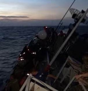 Tayland donanmasına ait gemi battı! 31 asker kayıp