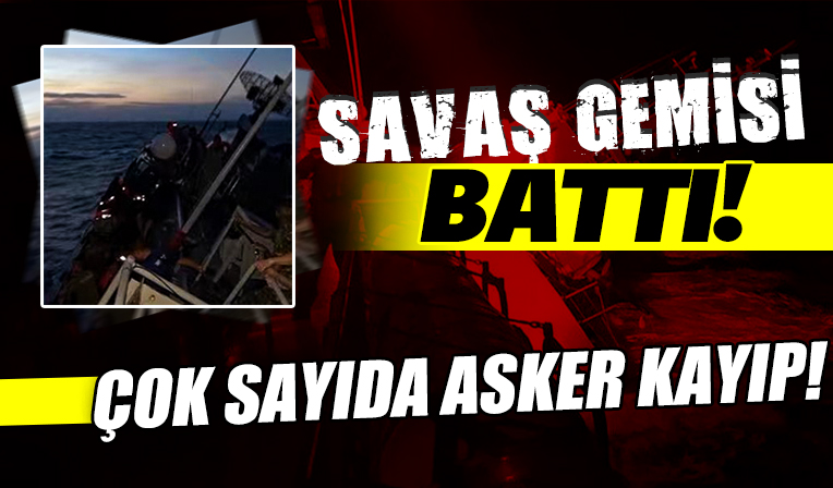 Tayland donanmasına ait gemi battı! 31 asker kayıp